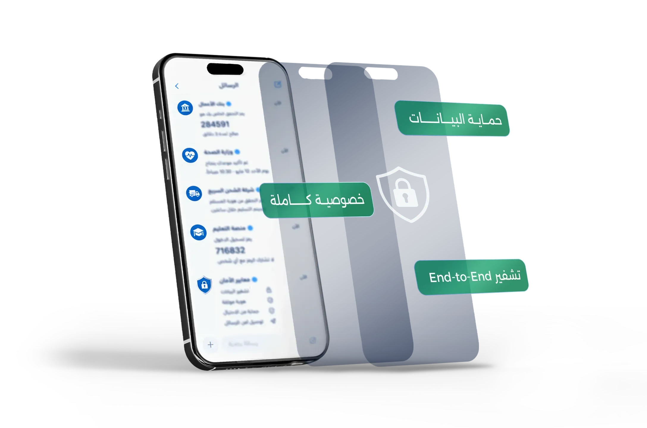أمان متكامل يحافظ على بيانات أعمالك وعملائك