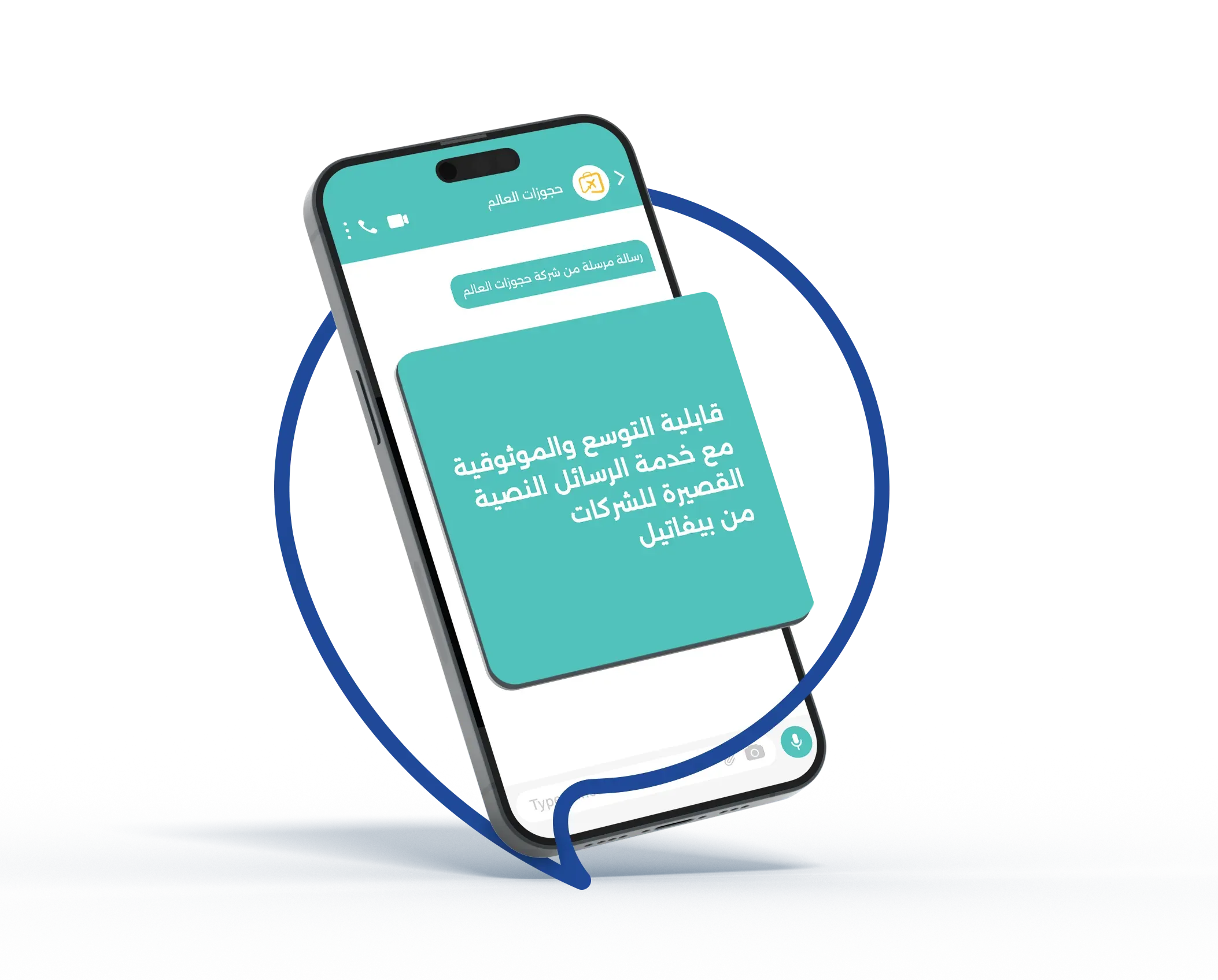الاستعداد للنمو مع الرسائل النصية القصيرة من بيفاتيل