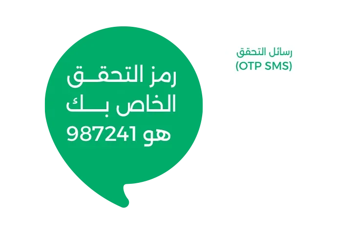رسائل التحقق (OTP SMS)