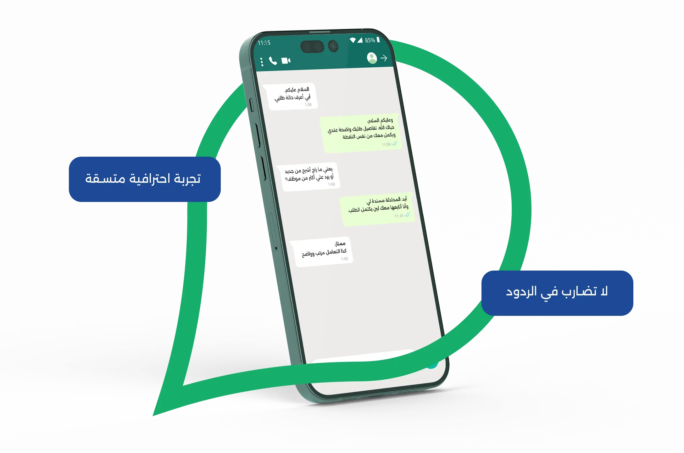 تنظيم كامل بدون تداخل