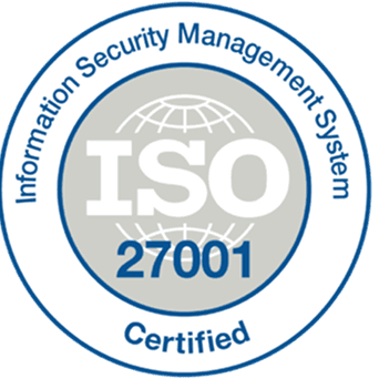 حاصلة على شهادة ISO 27001.